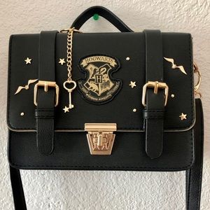 Primark Harry Potter Hogwarts Black and Gold Bag